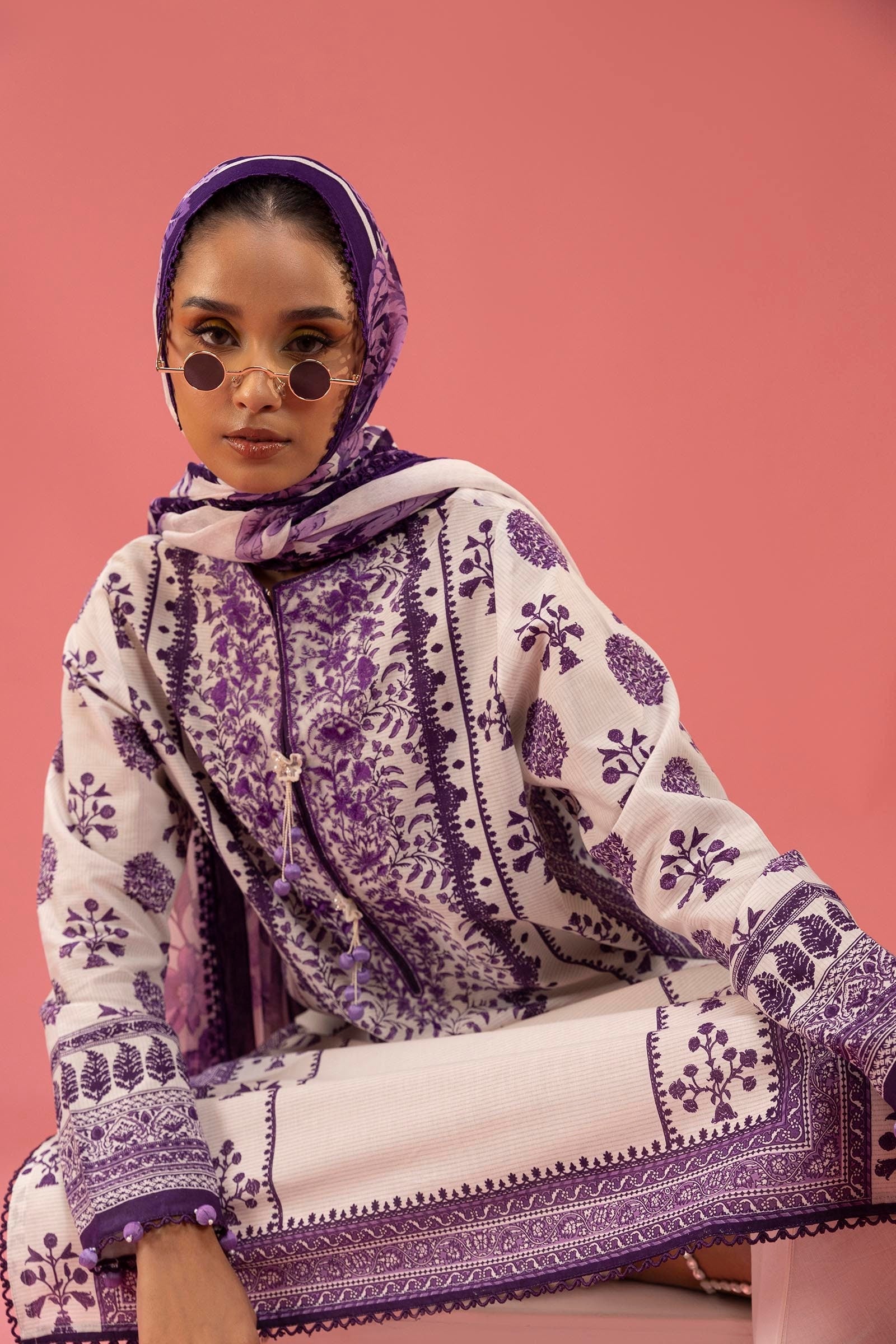 Sana Safinaz | Mahay Spring 25 | A-07 - Official Sana Safinaz stockist in UK - Sakeena London