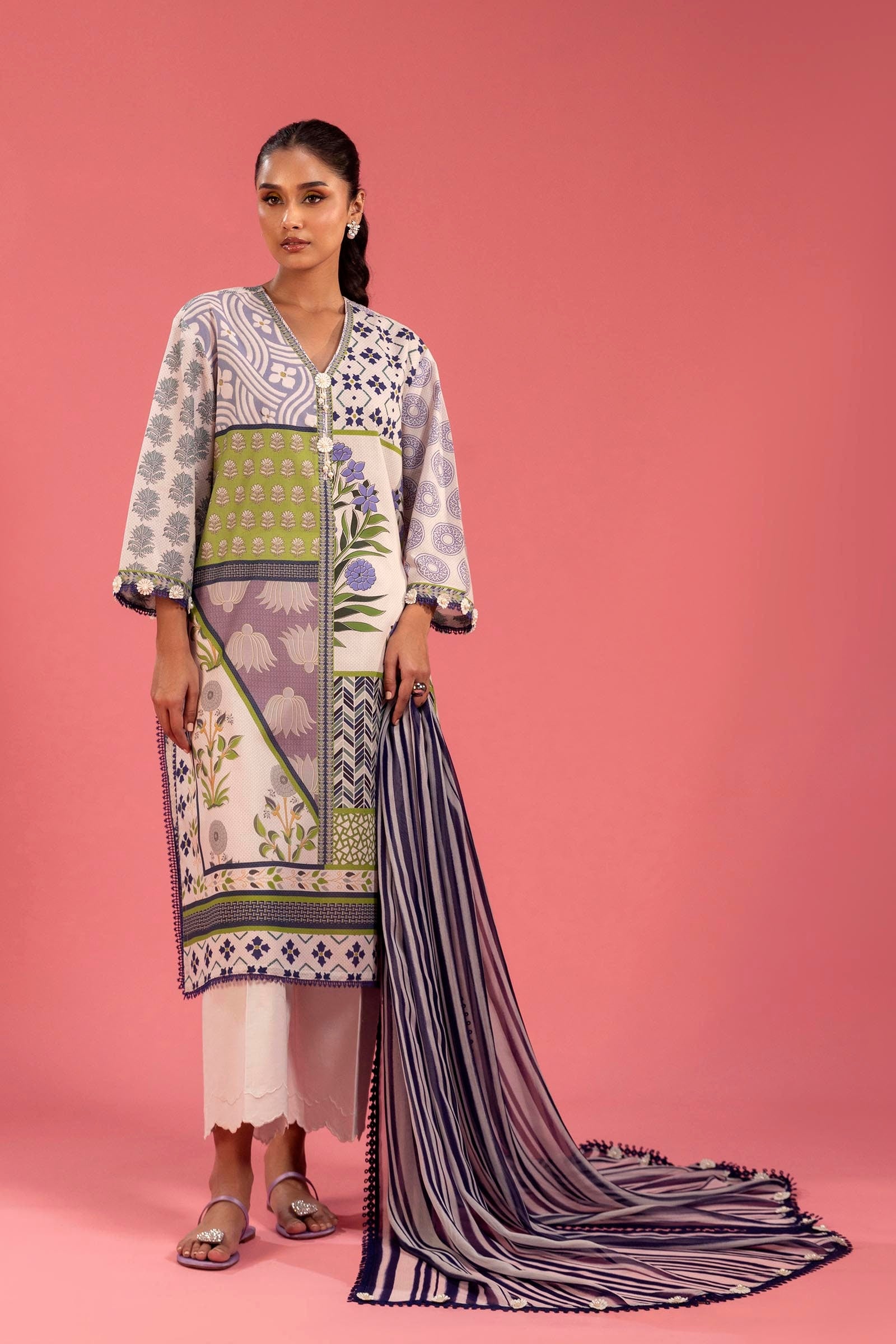 Sana Safinaz | Mahay Spring 25 | A-06 - Official Sana Safinaz stockist in UK - Sakeena London