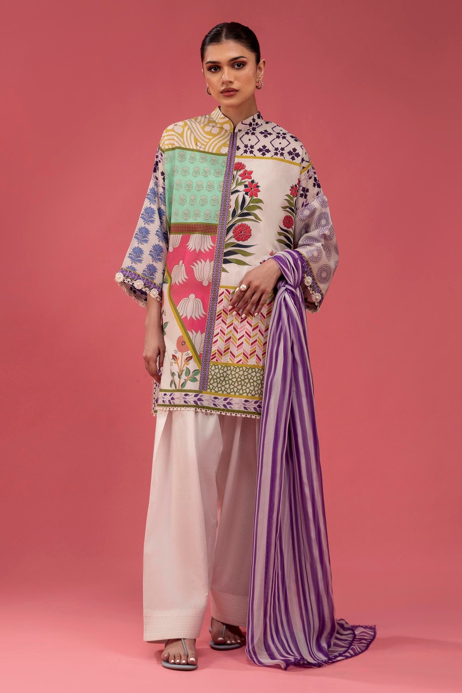 Sana Safinaz | Mahay Spring 25 | A-05 - Official Sana Safinaz stockist in UK - Sakeena London