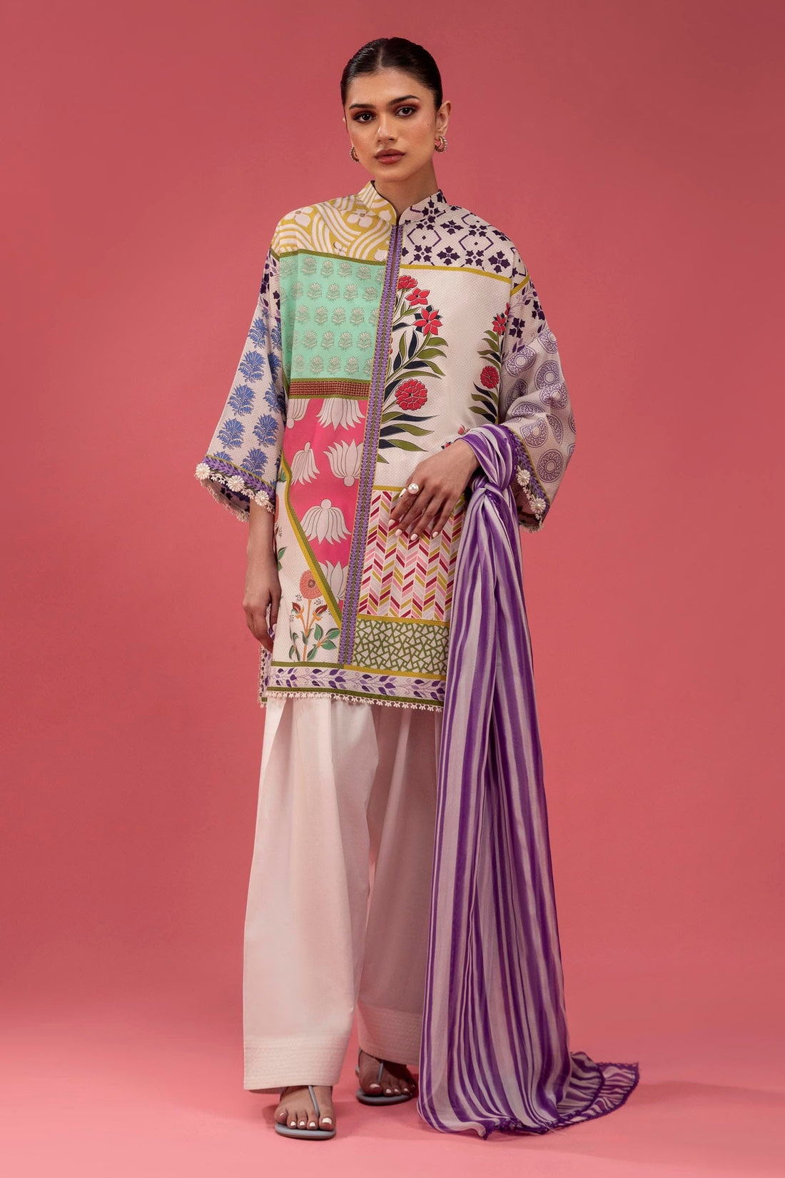Sana Safinaz | Mahay Spring 25 | A-05 - Official Sana Safinaz stockist in UK - Sakeena London