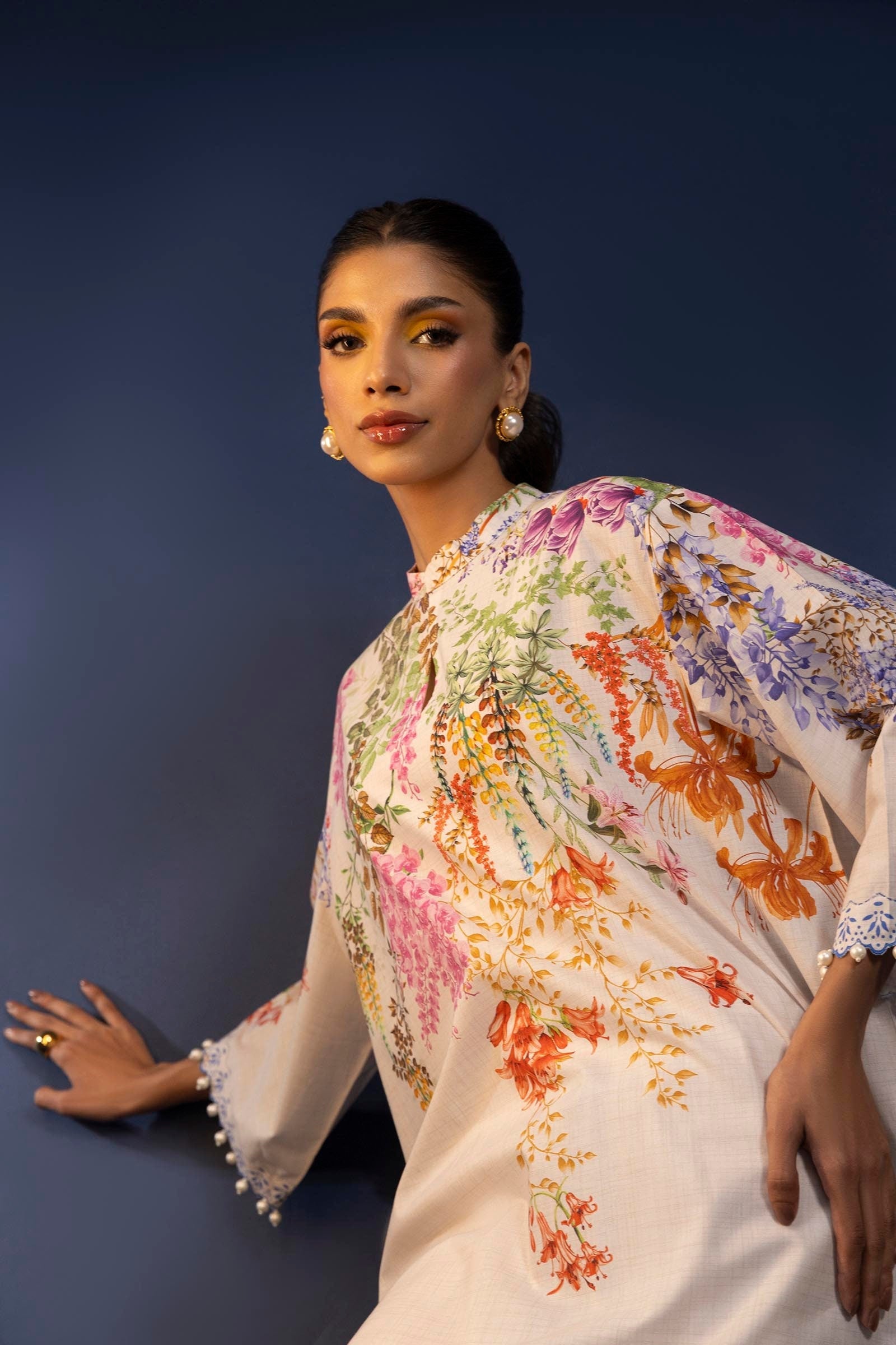 Sana Safinaz | Mahay Spring 25 | A-04 - Official Sana Safinaz stockist in UK - Sakeena London