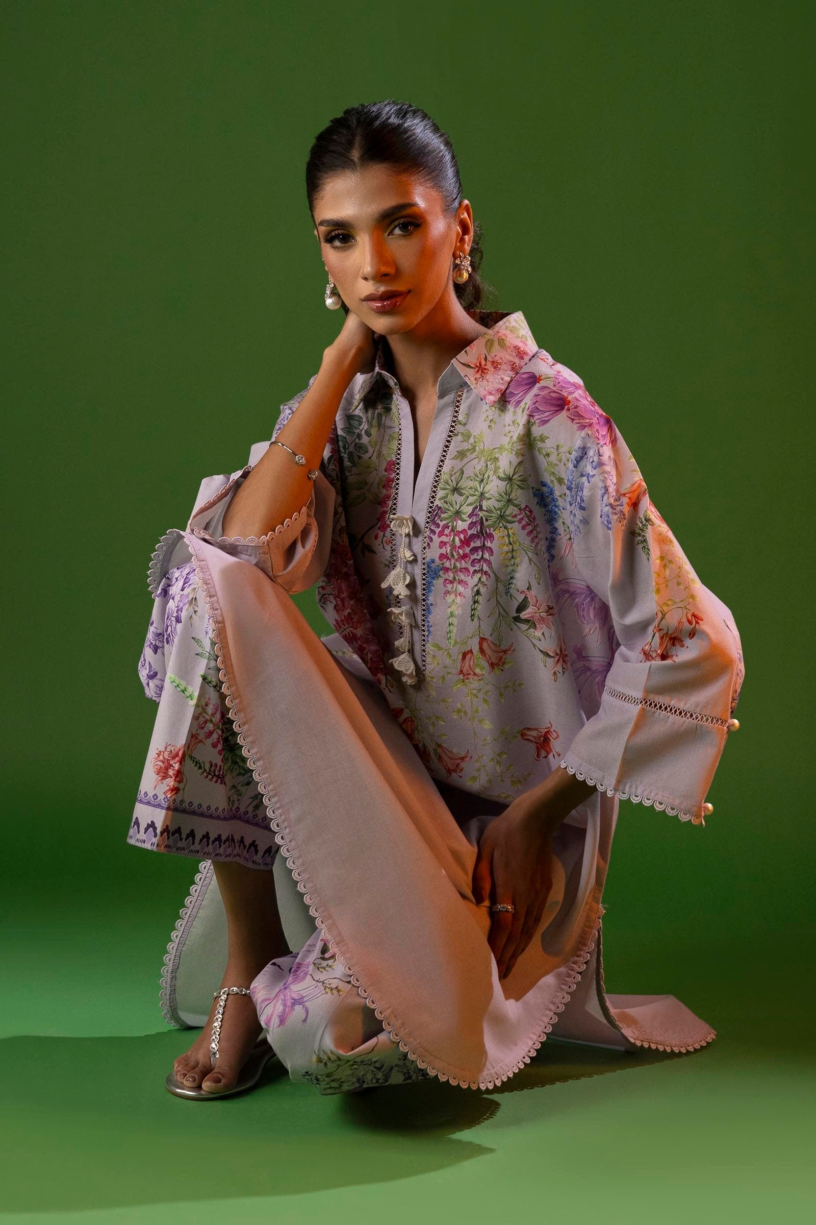 Sana Safinaz | Mahay Spring 25 | A-03 - Official Sana Safinaz stockist in UK - Sakeena London
