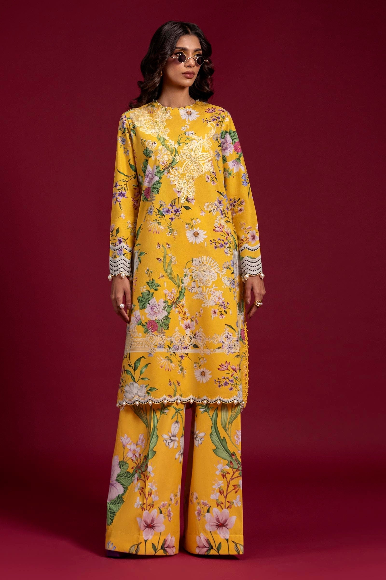 Sana Safinaz | Mahay Spring 25 | A-02 - Official Sana Safinaz stockist in UK - Sakeena London