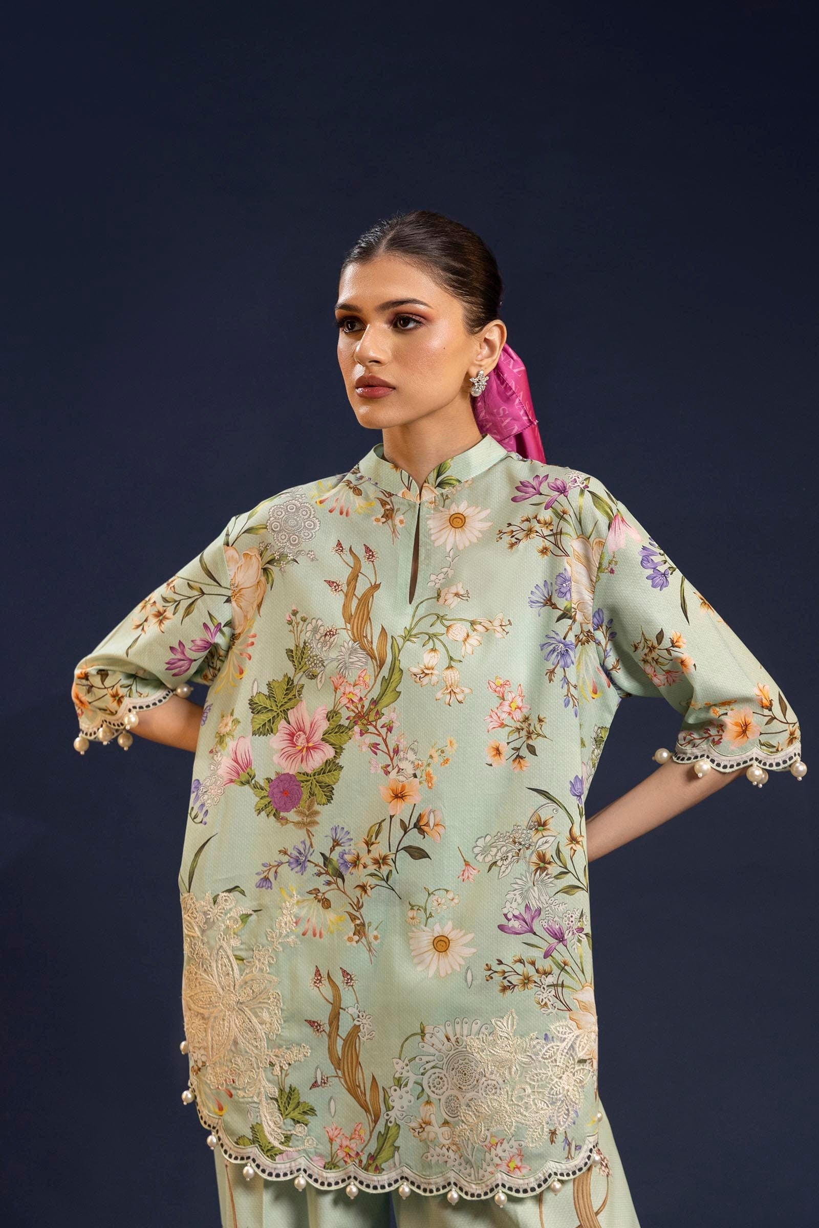 Sana Safinaz | Mahay Spring 25 | A-01 - Official Sana Safinaz stockist in UK - Sakeena London