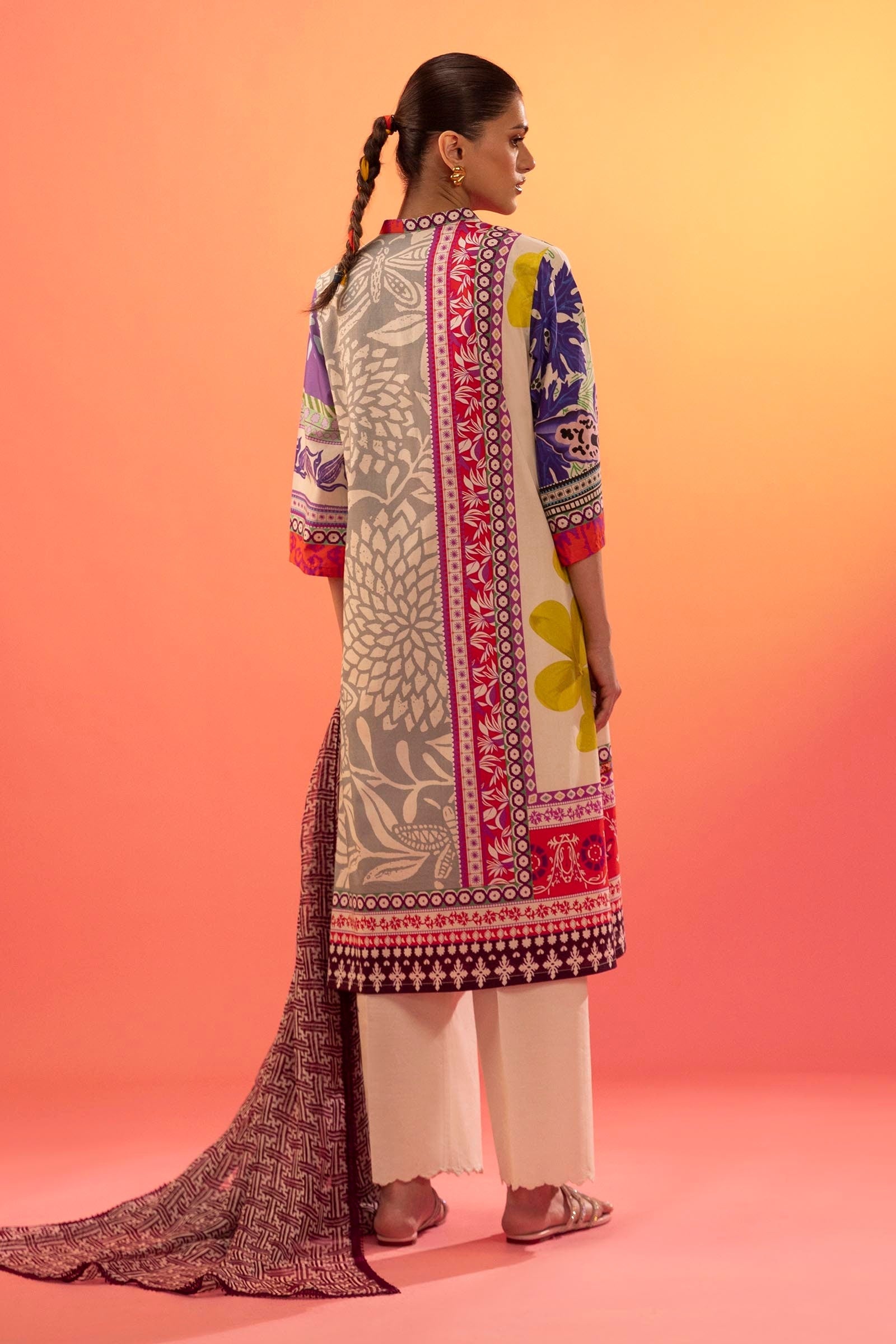 Sana Safinaz | Mahay Summer 25 | 002B - Official Sana Safinaz stockist in UK - Sakeena London