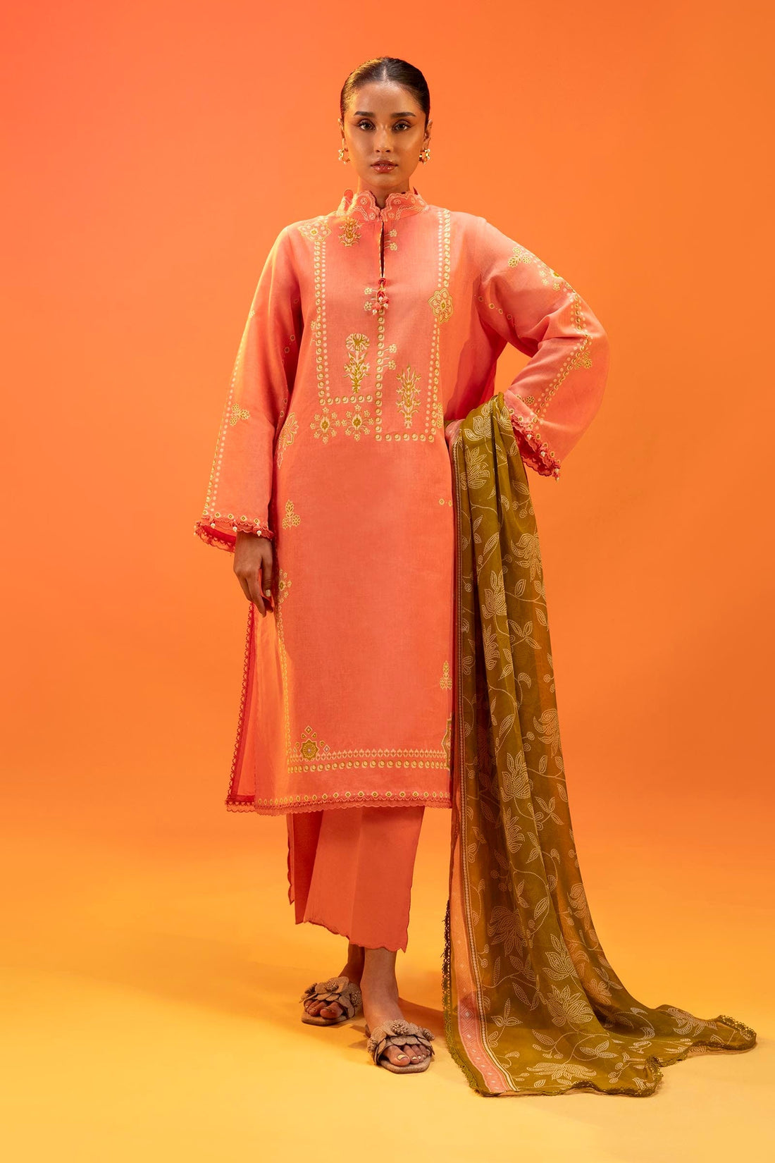Sana Safinaz | Mahay Summer 25 | 003A - Official Sana Safinaz stockist in UK - Sakeena London