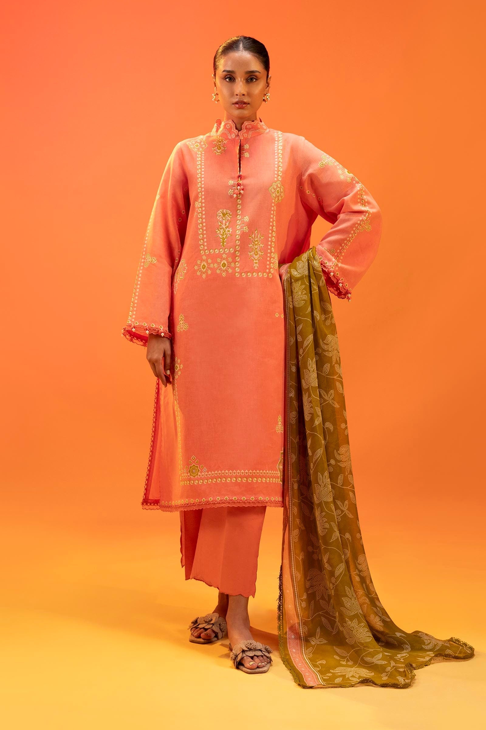 Sana Safinaz | Mahay Summer 25 | 003A - Official Sana Safinaz stockist in UK - Sakeena London