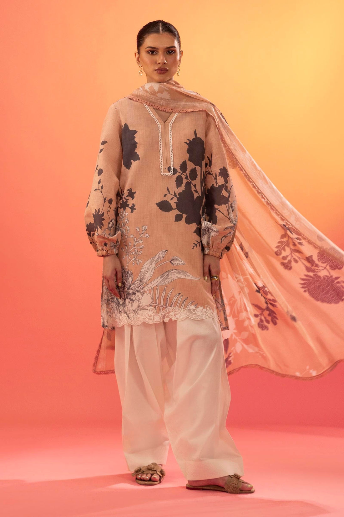 Sana Safinaz | Mahay Summer 25 | 004A - Official Sana Safinaz stockist in UK - Sakeena London