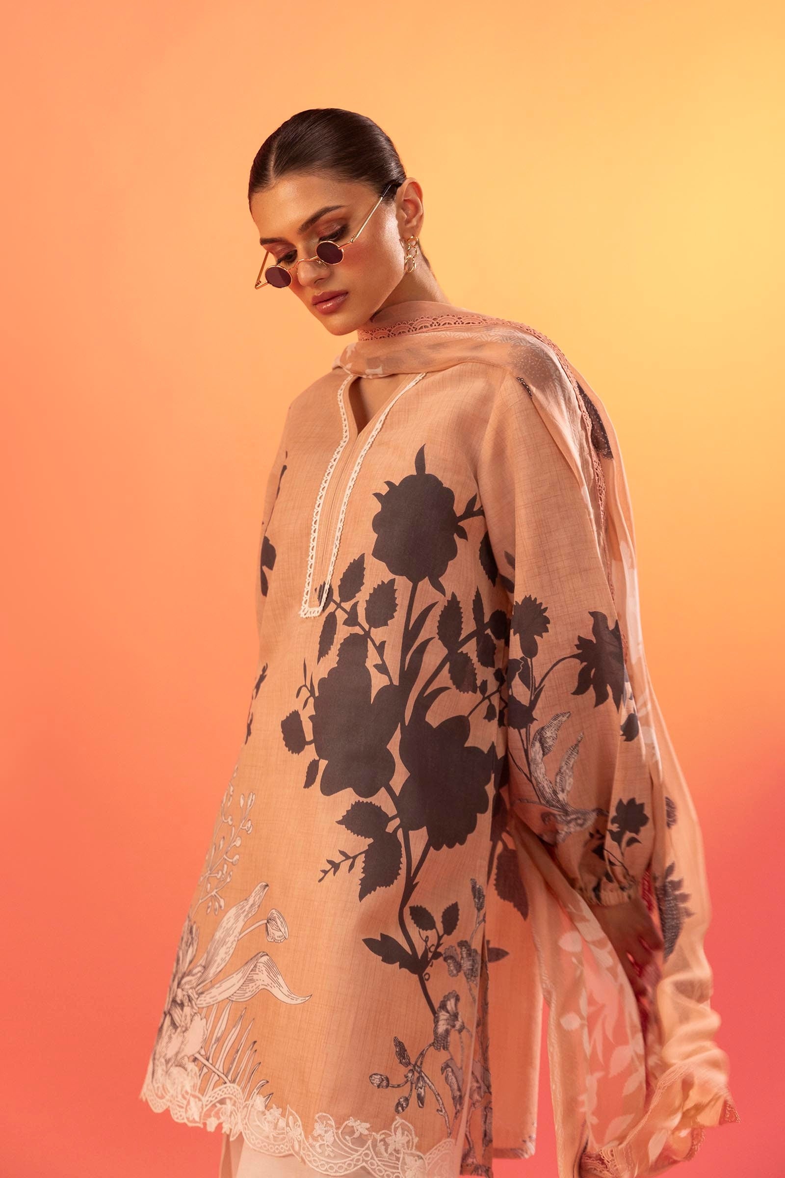 Sana Safinaz | Mahay Summer 25 | 004A - Official Sana Safinaz stockist in UK - Sakeena London