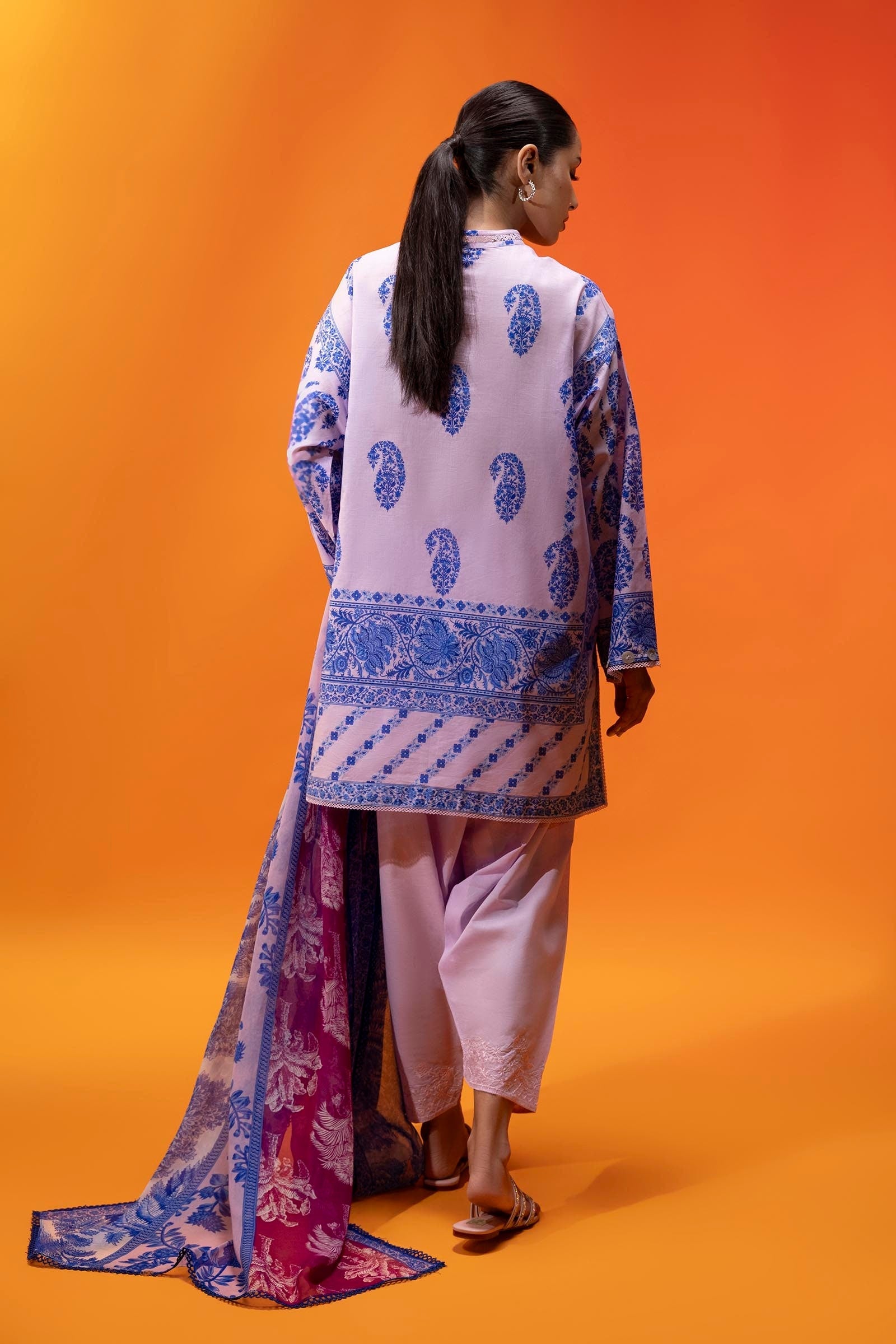 Sana Safinaz | Mahay Summer 25 | 005A - Official Sana Safinaz stockist in UK - Sakeena London