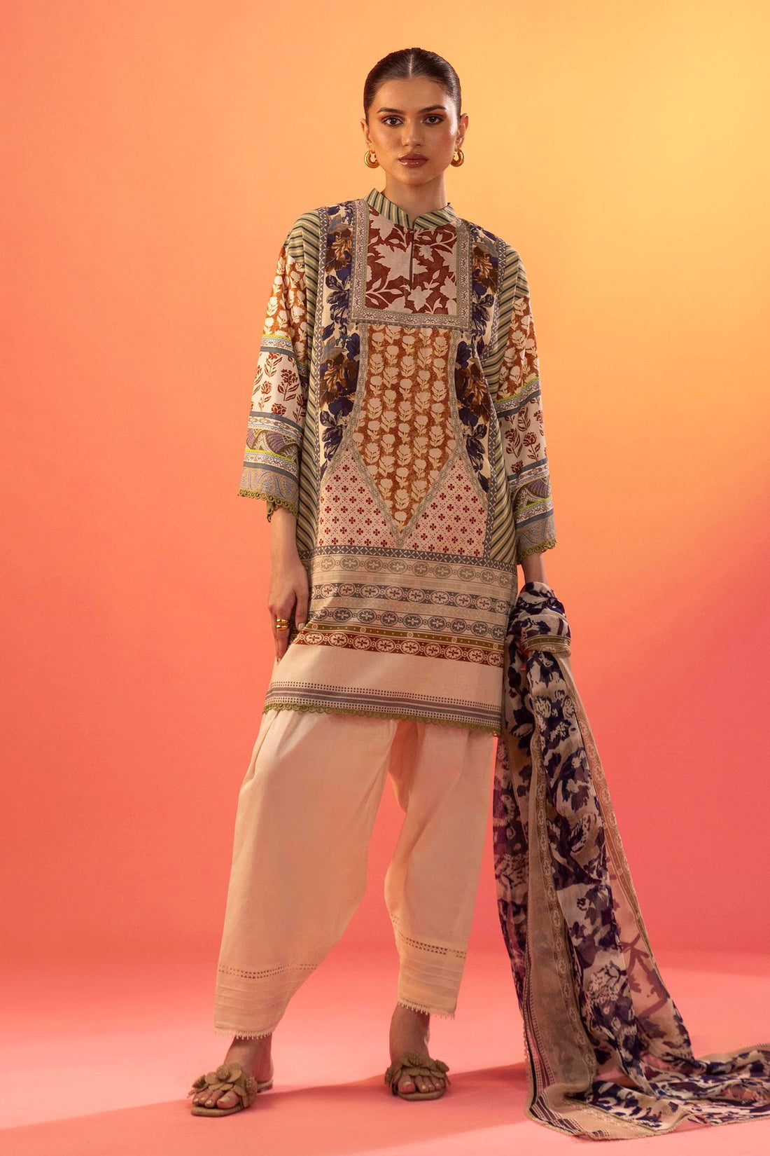 Sana Safinaz | Mahay Summer 25 | 006A - Official Sana Safinaz stockist in UK - Sakeena London