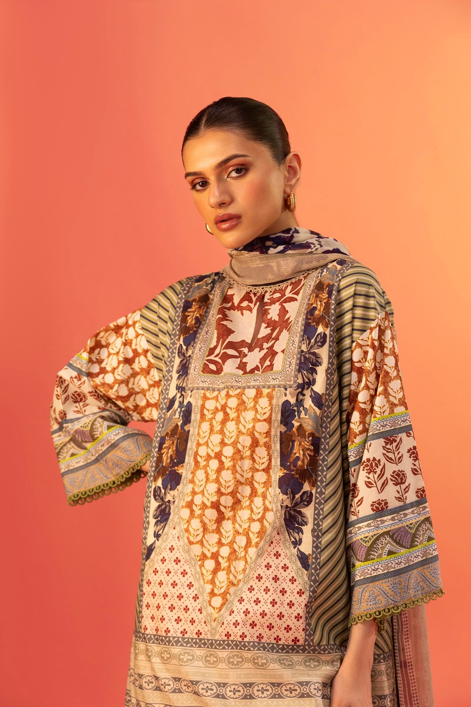 Sana Safinaz | Mahay Summer 25 | 006A - Official Sana Safinaz stockist in UK - Sakeena London
