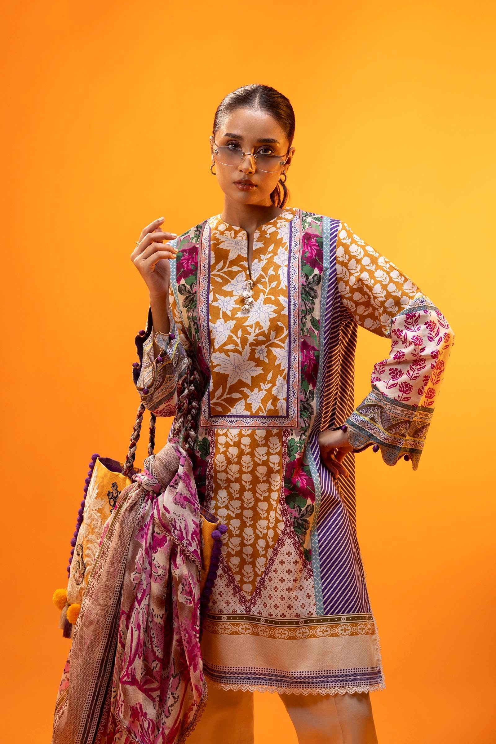 Sana Safinaz | Mahay Summer 25 | 006B - Official Sana Safinaz stockist in UK - Sakeena London