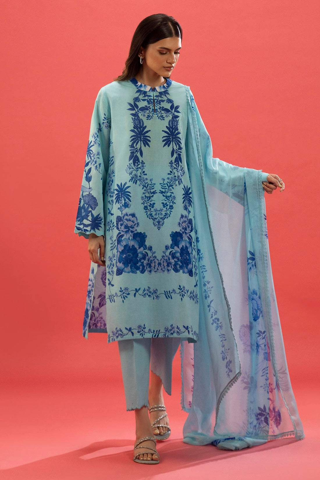 Sana Safinaz | Mahay Summer 25 | 007A - Official Sana Safinaz stockist in UK - Sakeena London