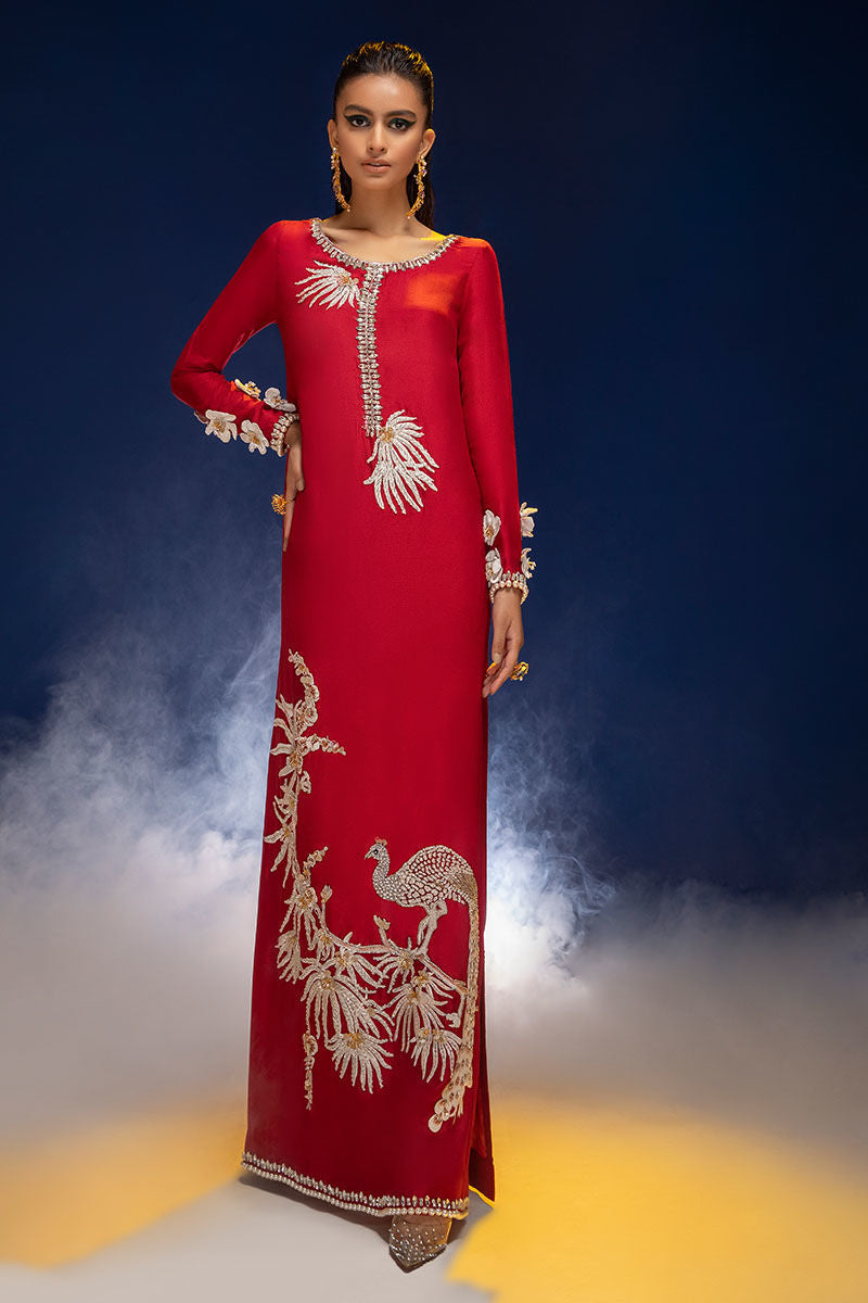 Haute Form | Luxury Pret | RED OOMPH - Official Haute Form stockist in UK - Sakeena London