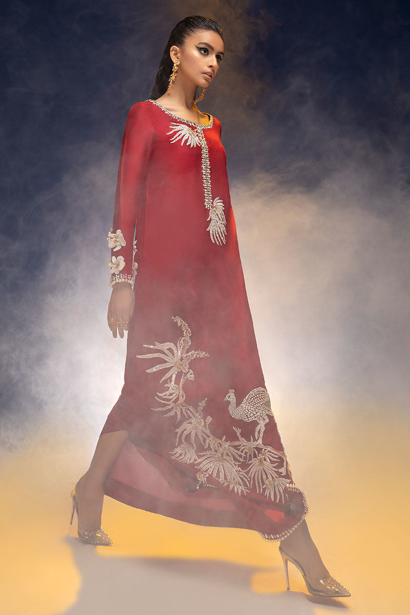 Haute Form | Luxury Pret | RED OOMPH - Official Haute Form stockist in UK - Sakeena London