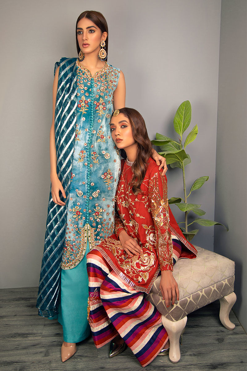 Haute Forn | Luxury Pret | RANGOBADAL FEROZA - Official Haute Form stockist in UK - Sakeena London