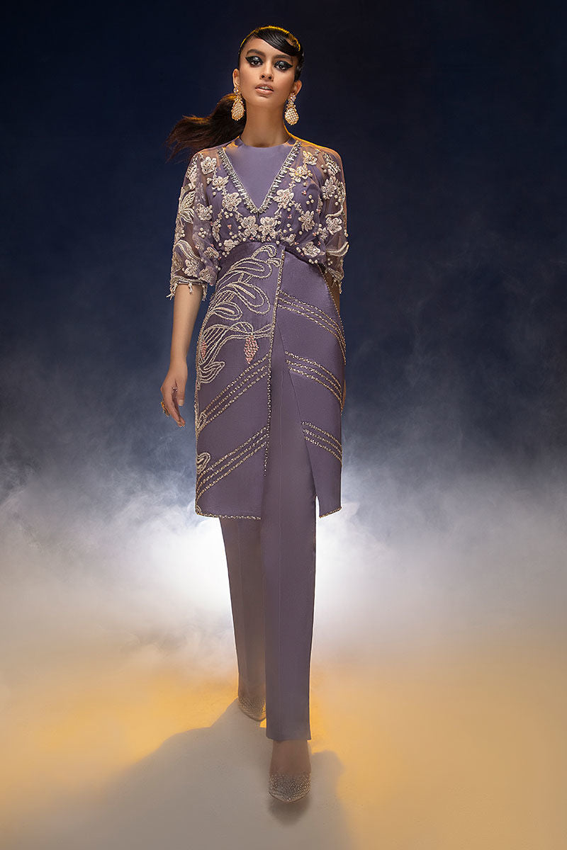 Haute Form | Luxury Pret | PURPLE ROSE - Official Haute Form stockist in UK - Sakeena London