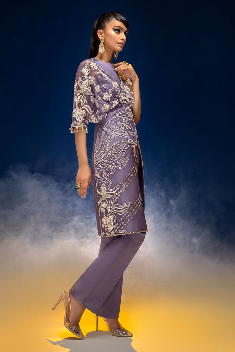 Haute Form | Luxury Pret | PURPLE ROSE - Official Haute Form stockist in UK - Sakeena London