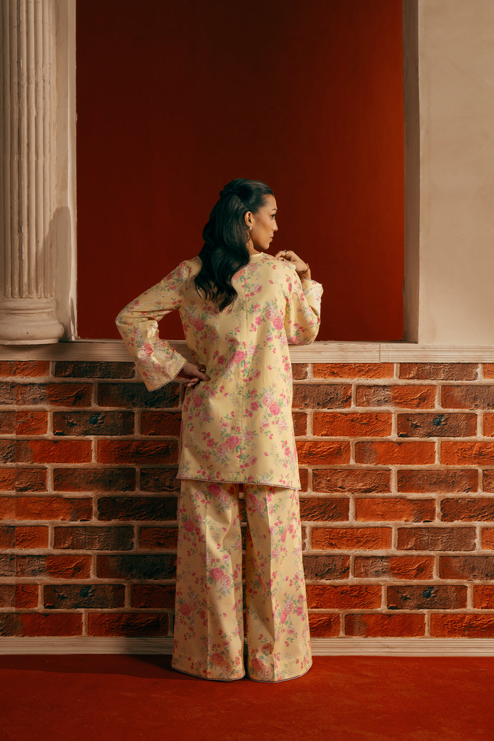 Saira Rizwan | Joolie Co ords | YELLOW-JBP25-01 - Official Saira Rizwan stockist in UK - Sakeena London