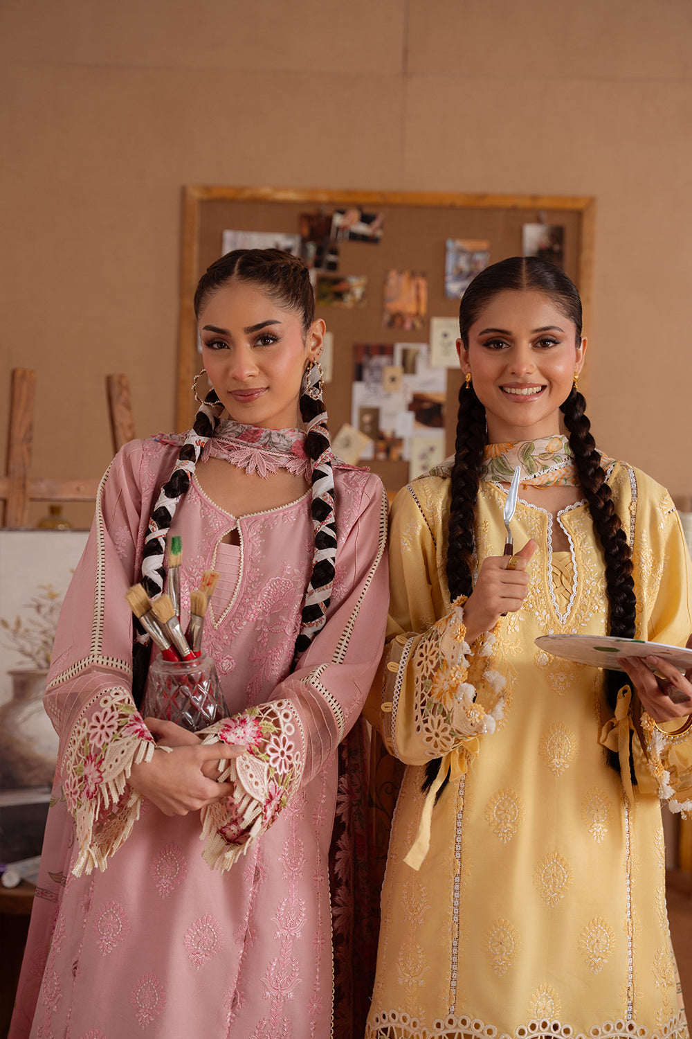 Saira Rizwan | Laanem Summer Lawn 25 | LEYLA-A-SRL25-04 - Official Saira Rizwan stockist in UK - Sakeena London