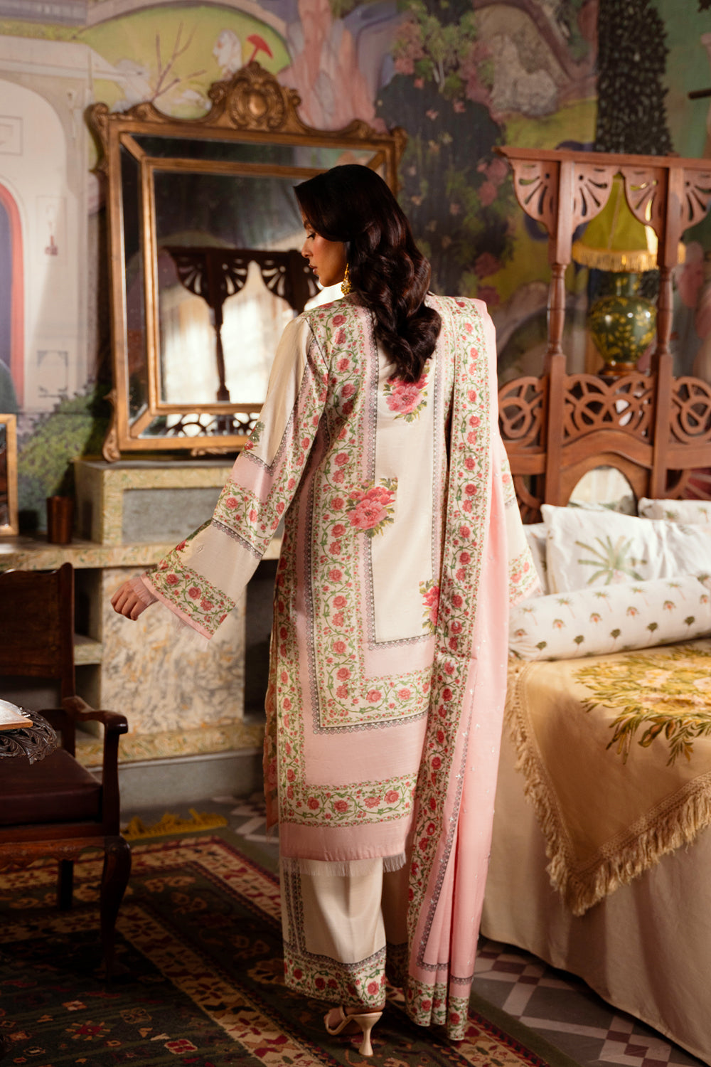Saira Rizwan | Dahini Silk Pret | ADELIA -SRLP07-25 - Official Saira Rizwan stockist in UK - Sakeena London