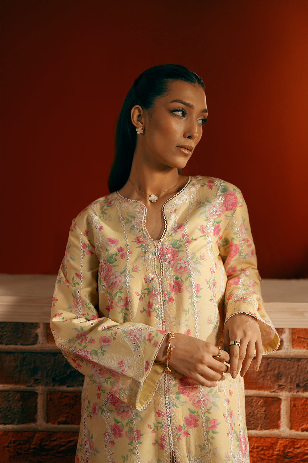 Saira Rizwan | Joolie Co ords | YELLOW-JBP25-01 - Official Saira Rizwan stockist in UK - Sakeena London