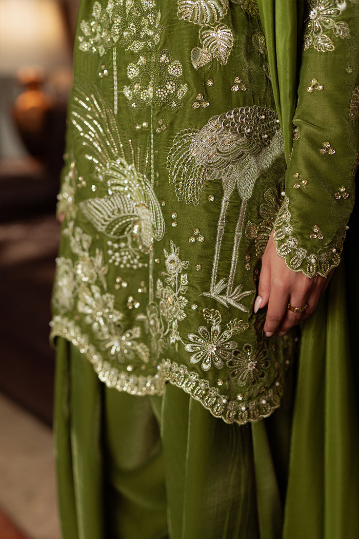 Saira Rizwan | Velvet Pret 25 | KAHWA-SRVP25-08 - Official Saira Rizwan stockist in UK - Sakeena London