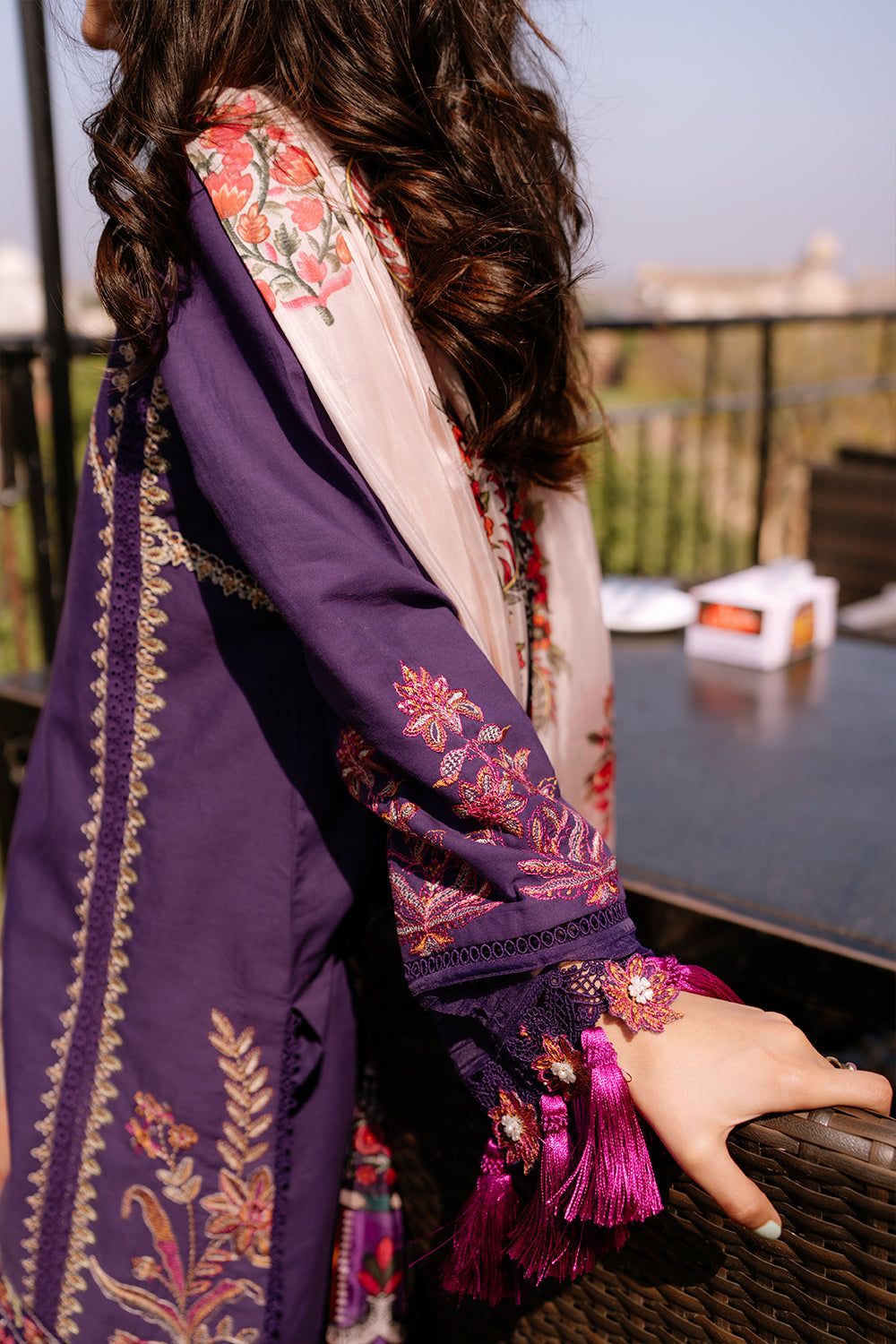 Saira Rizwan | Laanem Summer Lawn 25 | ELIF-B-SRL25-05 - Official Saira Rizwan stockist in UK - Sakeena London