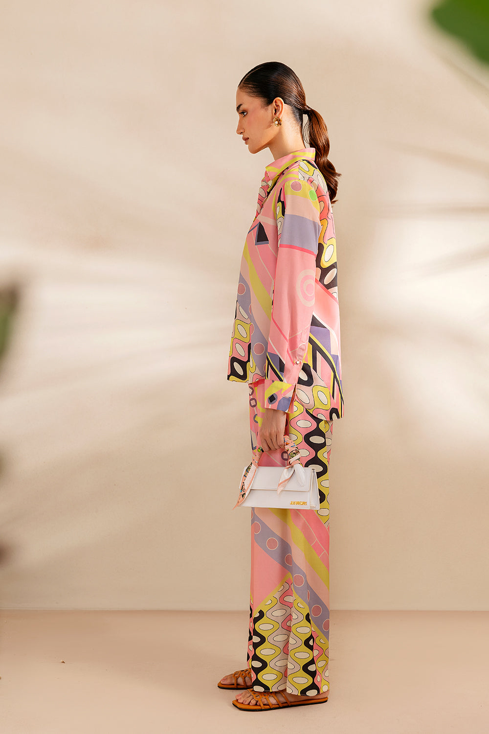 Saira Rizwan | Silk Coords 25 | PEACHY TIDE - SRSP-25-09 - Official Saira Rizwan stockist in UK - Sakeena London
