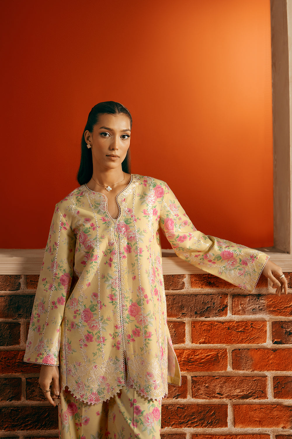 Saira Rizwan | Joolie Co ords | YELLOW-JBP25-01 - Official Saira Rizwan stockist in UK - Sakeena London