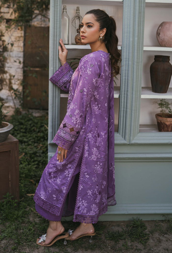Humdum | Gardenia Lawn | D08 - Official HumDum stockist in UK - Sakeena London