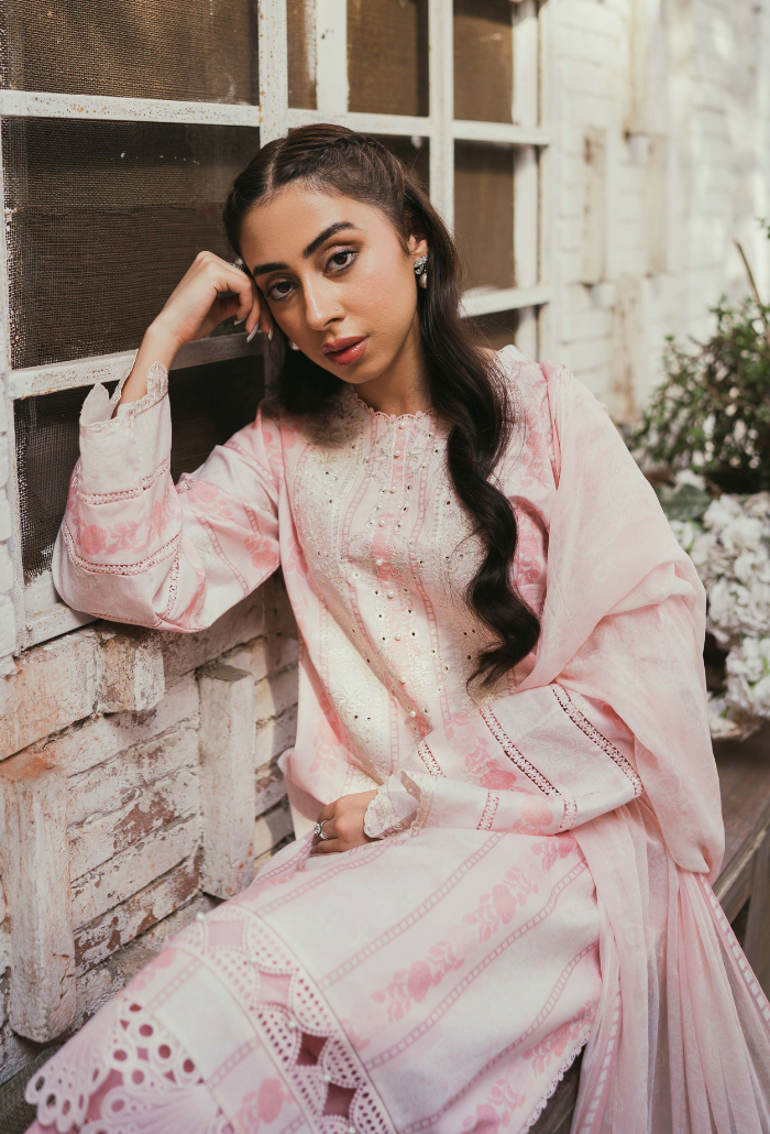 Humdum | Gardenia Lawn | D03 - Official HumDum stockist in UK - Sakeena London