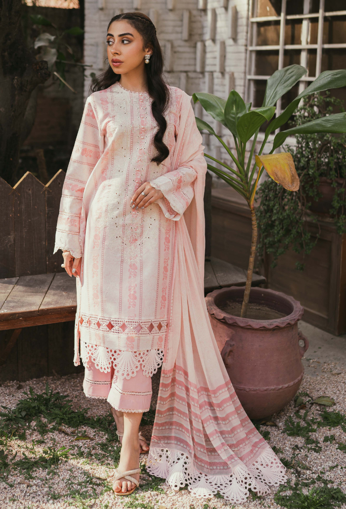 Humdum | Gardenia Lawn | D03 - Official HumDum stockist in UK - Sakeena London