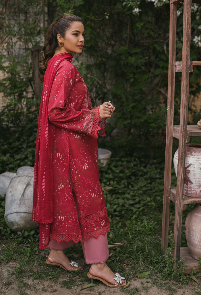 Humdum | Gardenia Lawn | D06 - Official HumDum stockist in UK - Sakeena London