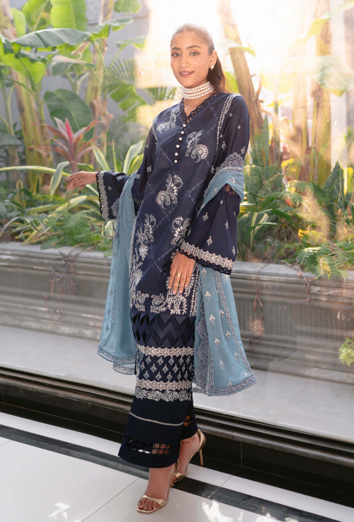 Humdum | Meraki Lawn 24 | d08 - Official HumDum stockist in UK - Sakeena London