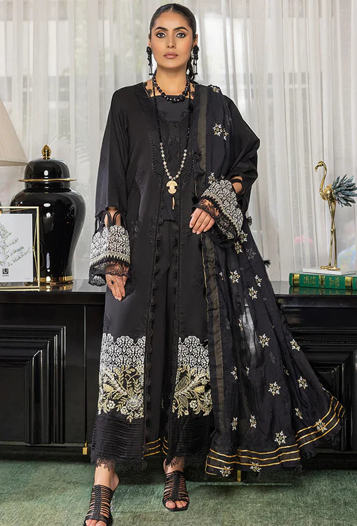 Humdum | Charlotte Chikankari Lawn | D07 - Official HumDum stockist in UK - Sakeena London