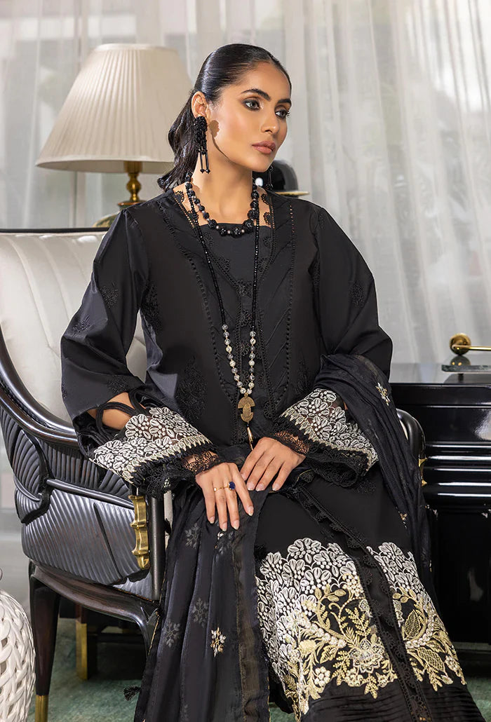 Humdum | Charlotte Chikankari Lawn | D07 - Official HumDum stockist in UK - Sakeena London