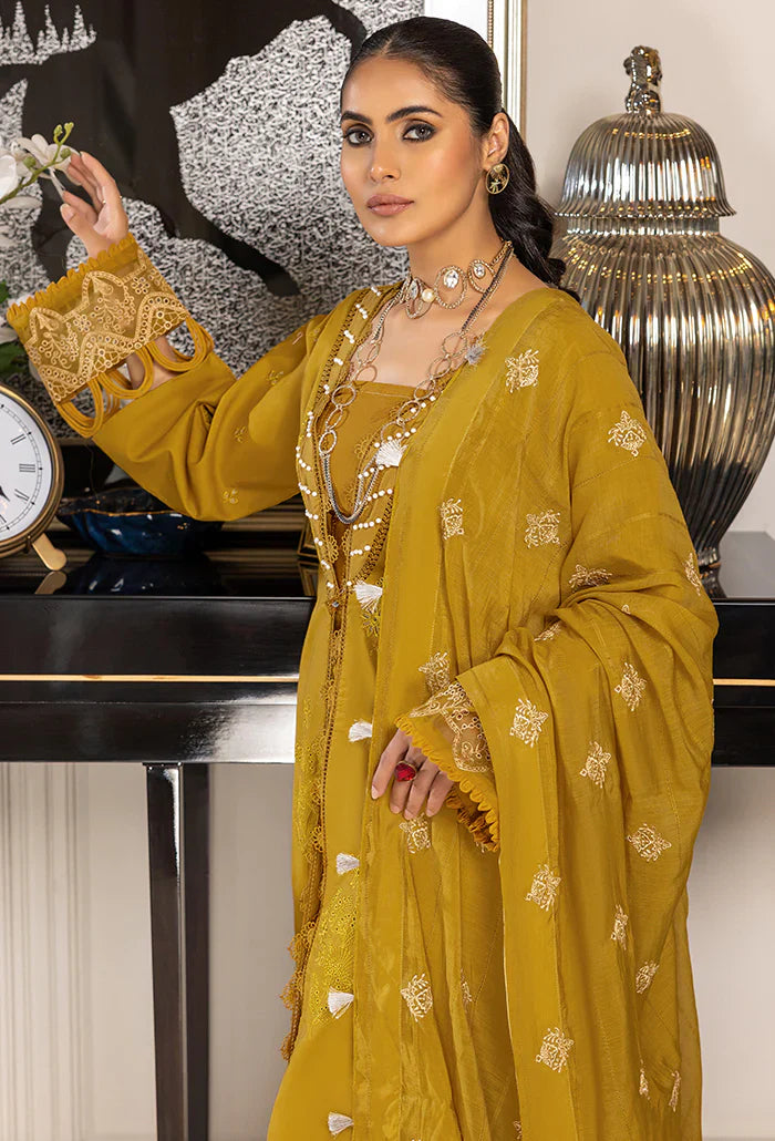 Humdum | Charlotte Chikankari Lawn | D03 - Official Humdum stockist in UK - Sakeena London