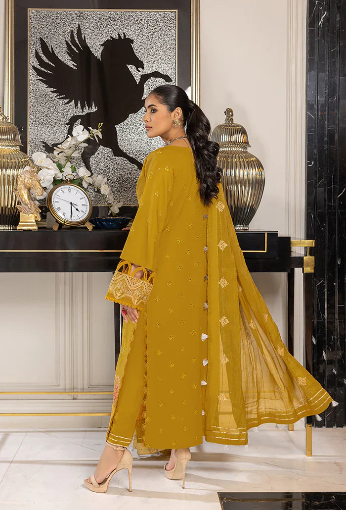 Humdum | Charlotte Chikankari Lawn | D03 - Official Humdum stockist in UK - Sakeena London