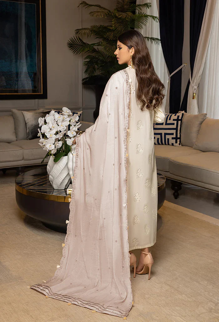 Humdum | Charlotte Chikankari Lawn | D04 - Official HumDum stockist in UK - Sakeena London