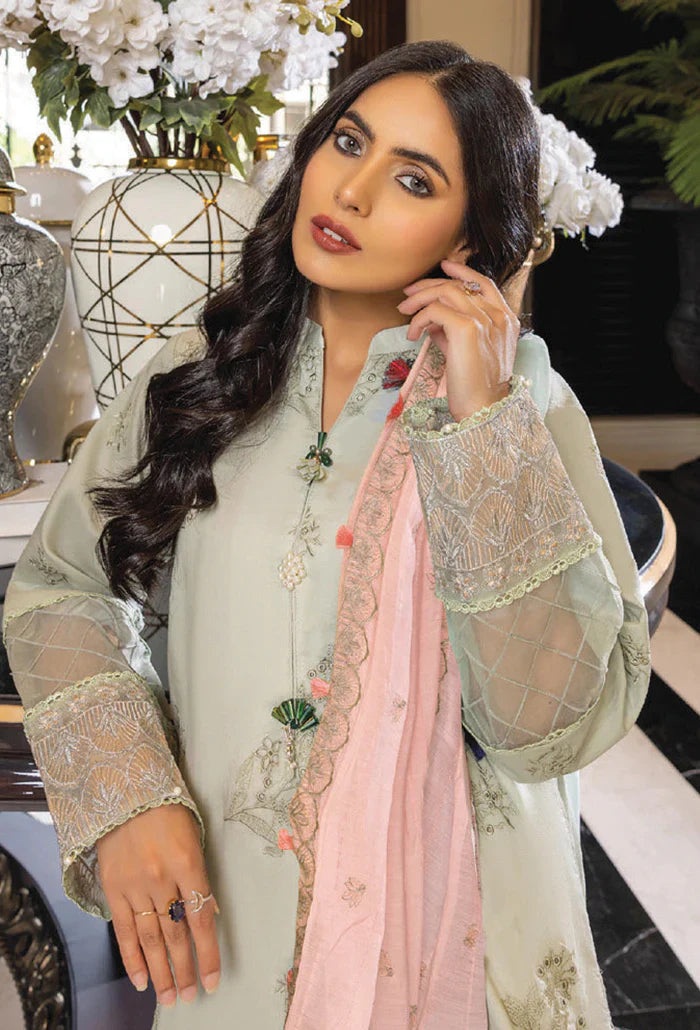 Humdum | Charlotte Chikankari Lawn | D05 - Official HumDum stockist in UK - Sakeena London