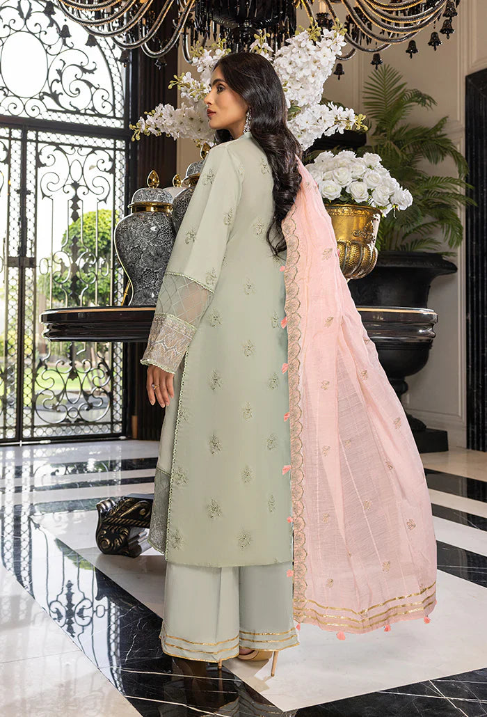 Humdum | Charlotte Chikankari Lawn | D05 - Official HumDum stockist in UK - Sakeena London