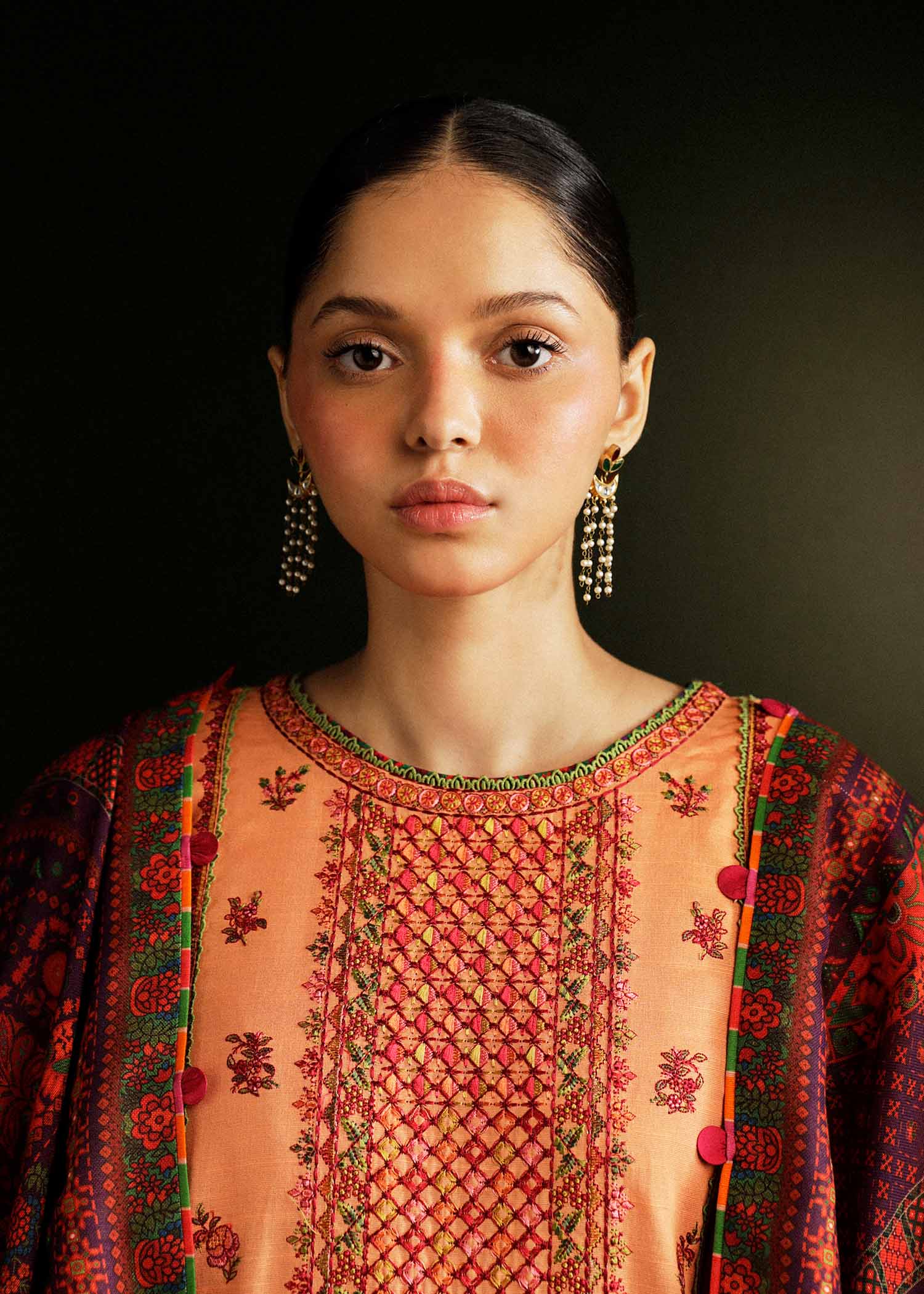 Hussain Rehar | Winter Shawl Khaddar 23 | Dusky - Official Hussain Rehar stockist in UK - Sakeena London