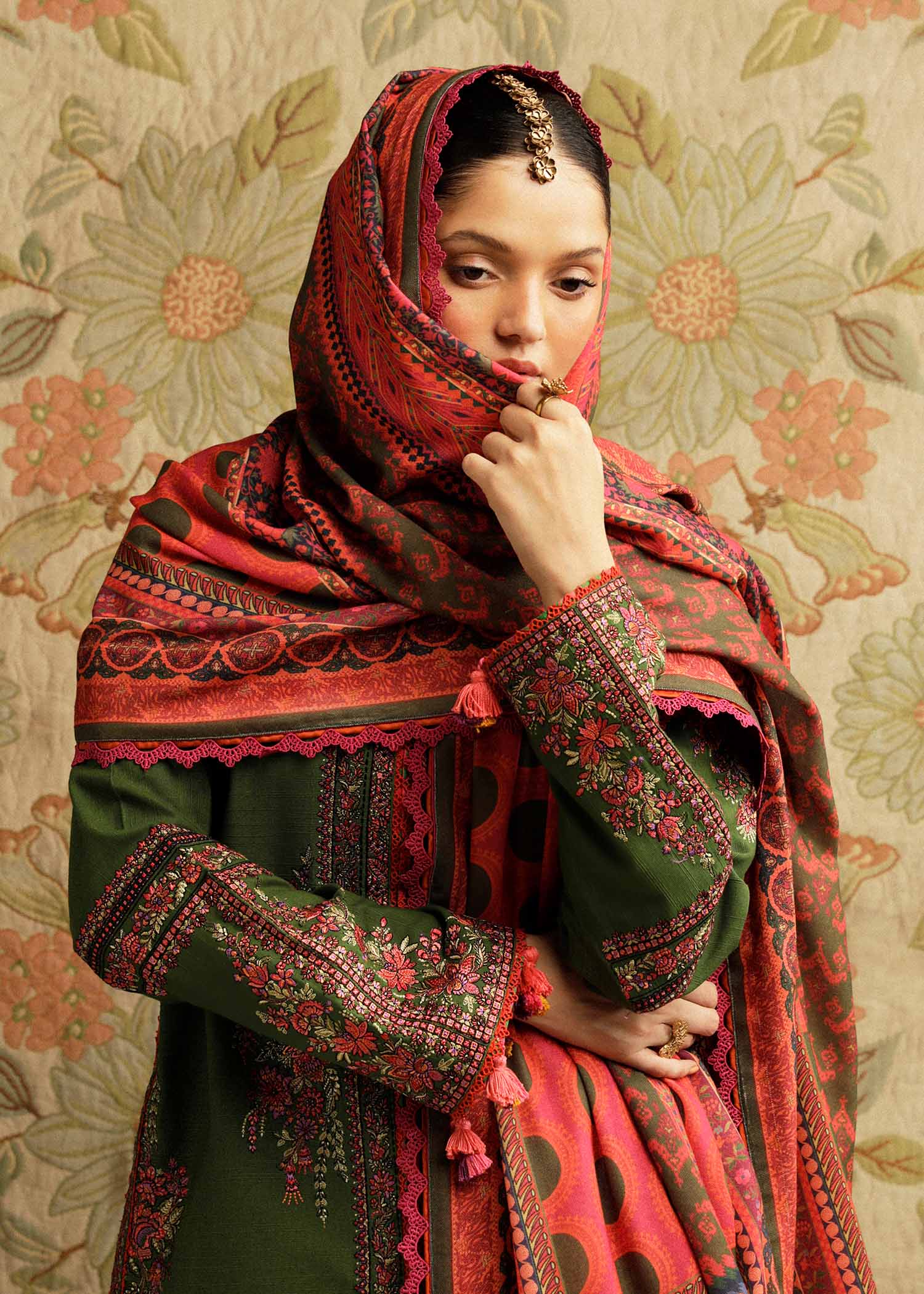 Hussain Rehar | Winter Shawl Khaddar 23 | Taal - Official Hussain Rehar stockist in UK - Sakeena London