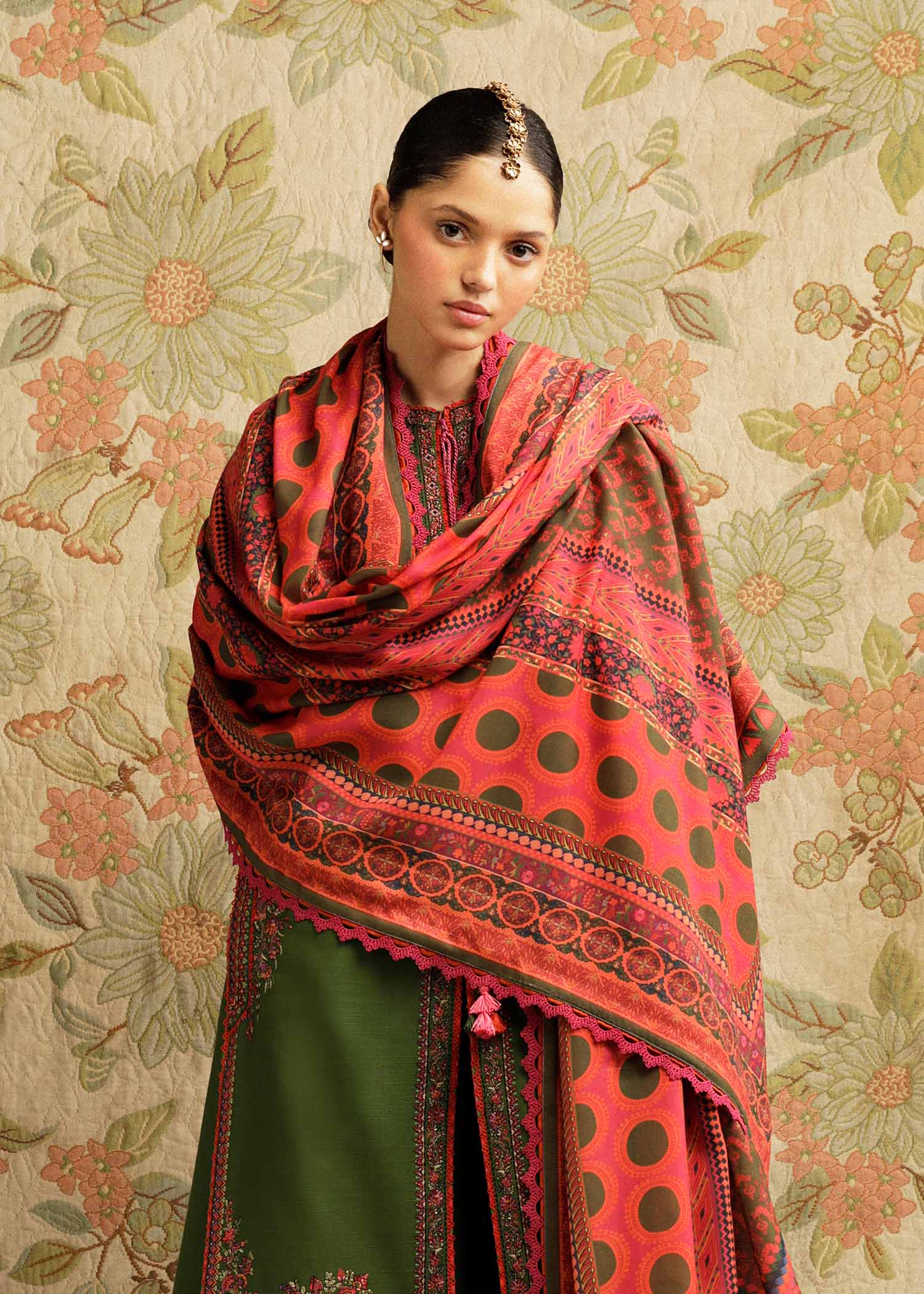 Hussain Rehar | Winter Shawl Khaddar 23 | Taal - Official Hussain Rehar stockist in UK - Sakeena London