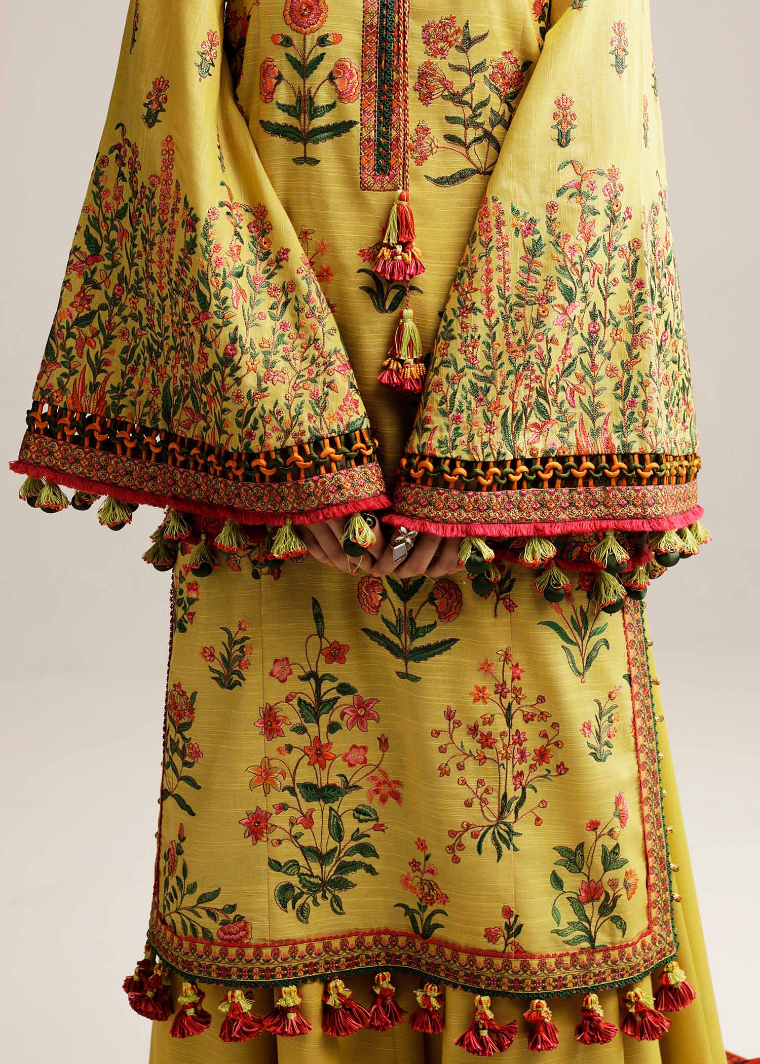 Hussain Rehar | Winter Shawl Khaddar 23 | Ember - Official Hussain Rehar stockist in UK - Sakeena London