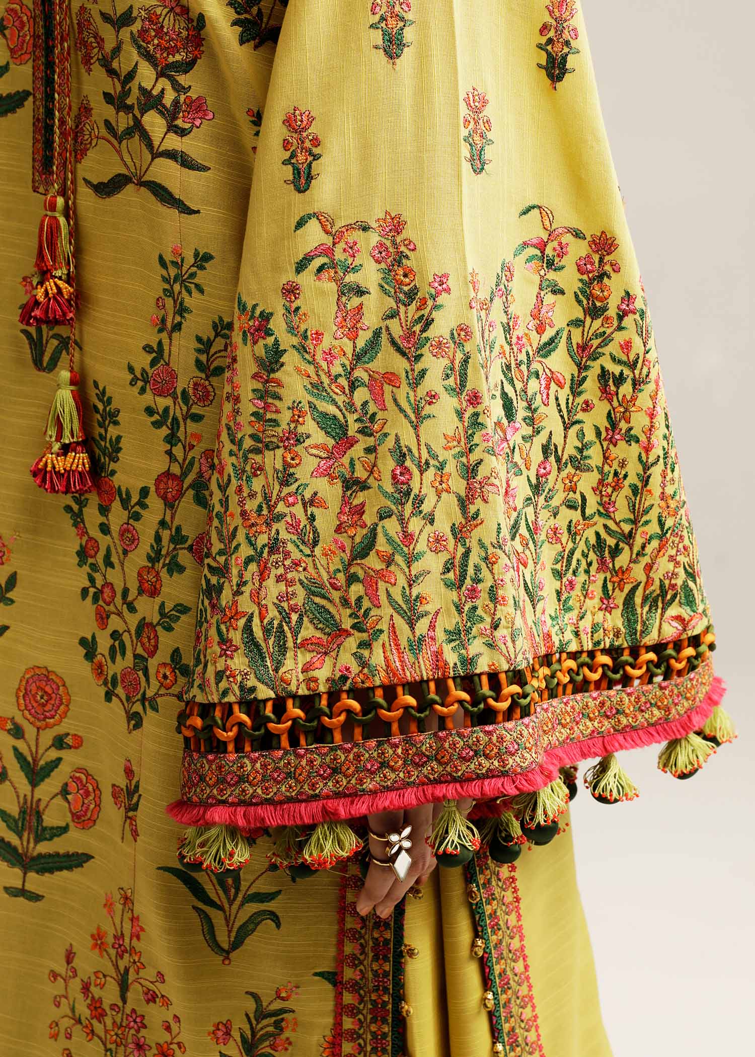 Hussain Rehar | Winter Shawl Khaddar 23 | Ember - Official Hussain Rehar stockist in UK - Sakeena London