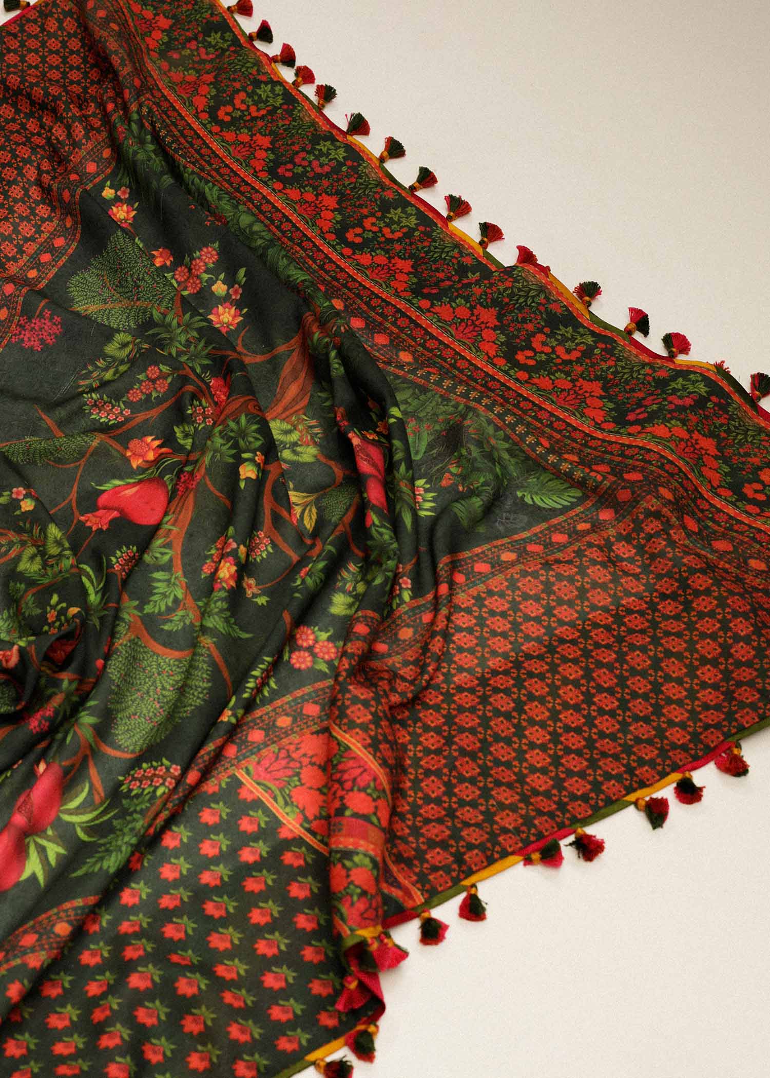 Hussain Rehar | Winter Shawl Khaddar 23 | Raat - Official Hussain Rehar stockist in UK - Sakeena London