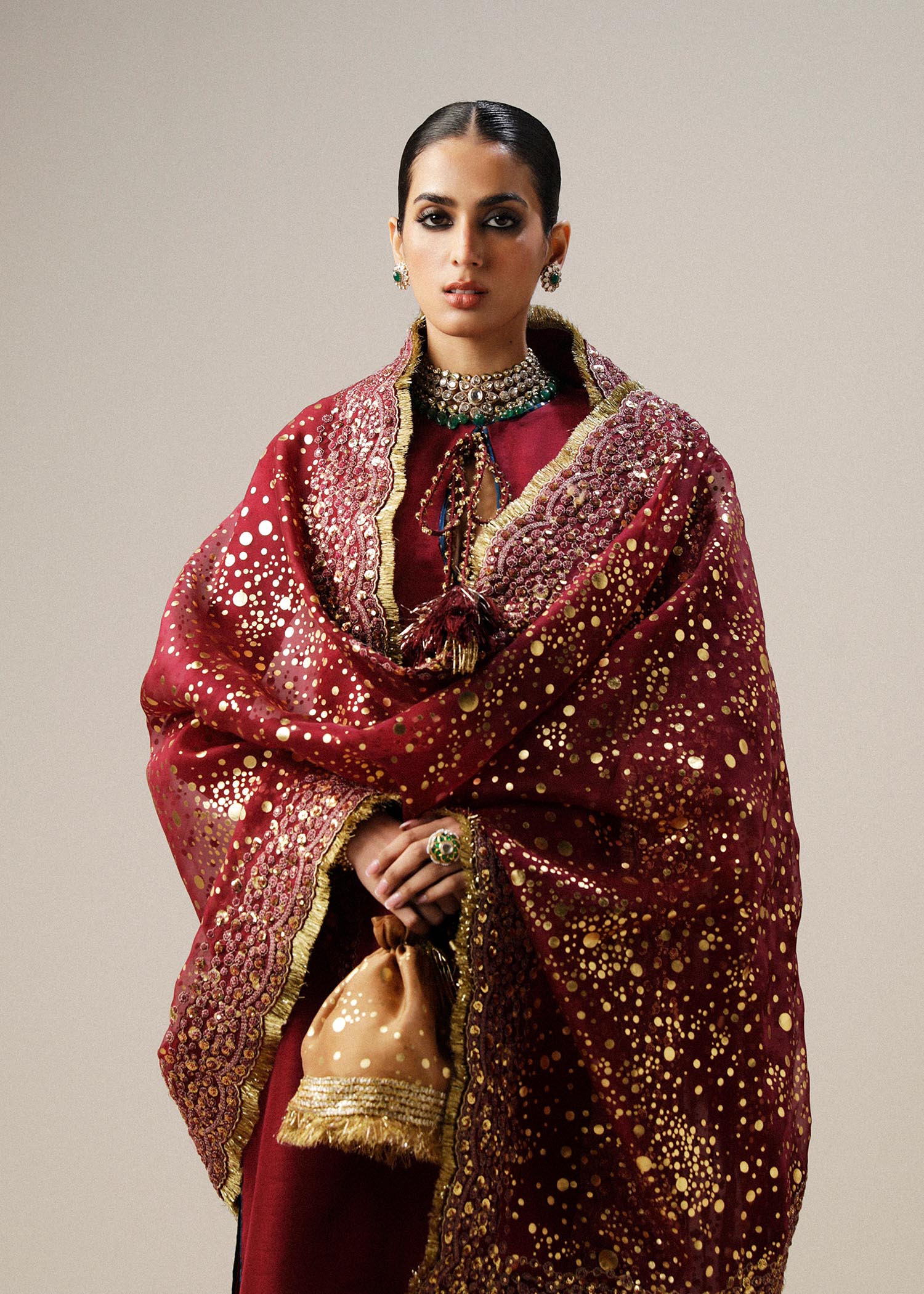 Hussain Rehar | Luxury Formals | Surkh - Official Hussain Rehar stockist in UK - Sakeena London